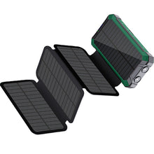 Load image into Gallery viewer, 20000mAh Solar Charger Wireless folding Power Bank Outdoor Camping Portable charger