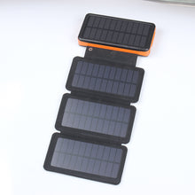 Load image into Gallery viewer, 20000mAh Solar Charger waterproof Solar Power Bank Outdoor Camping Portable Folding Solar Panels