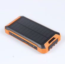 Load image into Gallery viewer, 20000mAh Solar Charger Wireless charging Power Bank Outdoor Camping Portable charger
